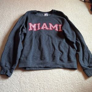 Miami of Ohio crewneck sweatshirt